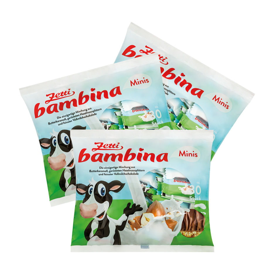 Zetti Bambina Minis (3 Stück)