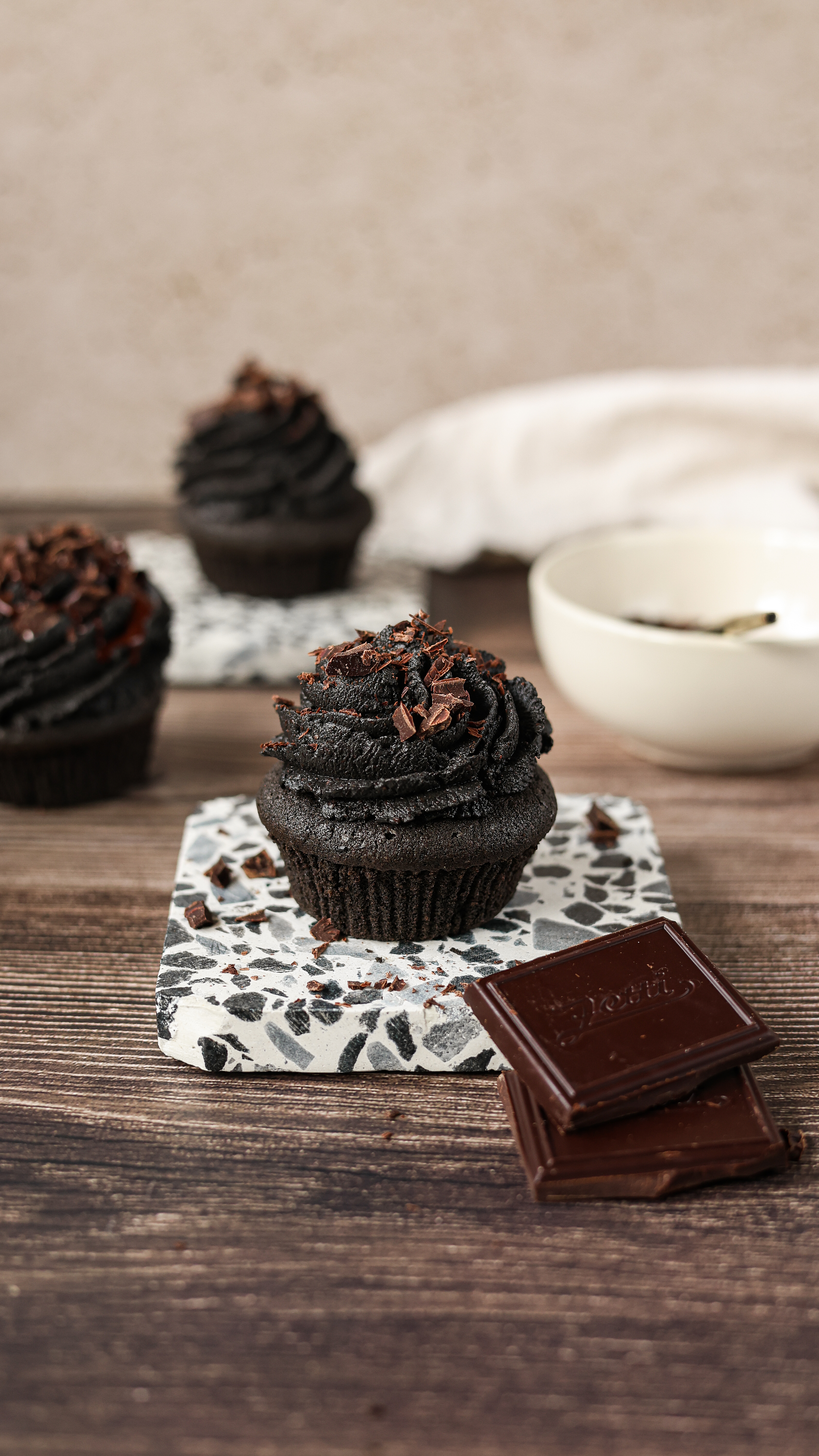 BLACK VELVET CUPCAKES